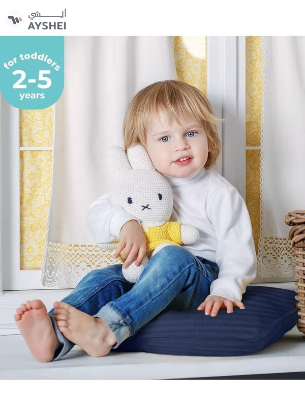 Eworld Toddler Baby Sleeping Pillows, Soft Cotton Blend Cover with Polyester Filling