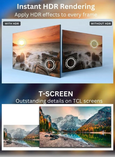 TCL 32 Inch HD Smart TV & Soundbar Bundle – HDR, Ai-CLARITY & Bezel-less Design | Immersive 2-Channel Sound, USB, HDMI, Bluetooth & More 32S4500A+SOUNDBAR black-1
