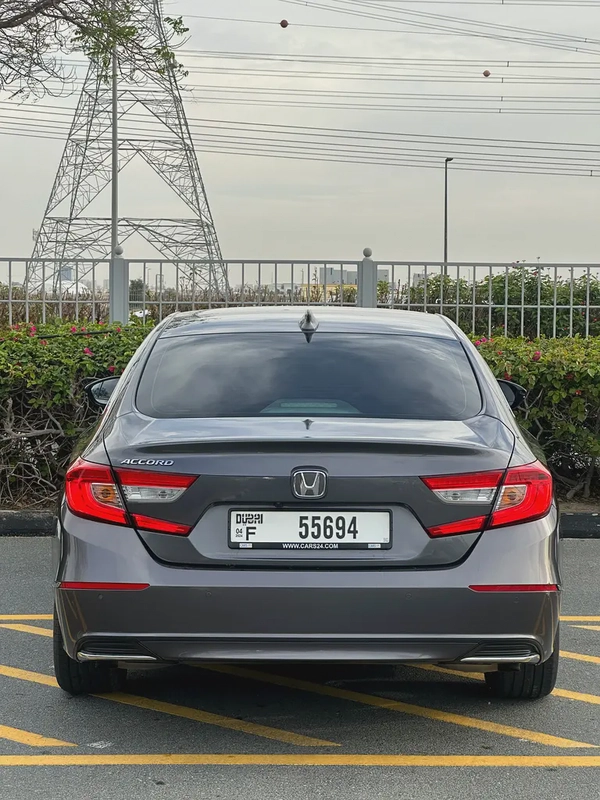 951/- AED EMI 1.5L turbo 2018 Honda Accord EX PLUS - GCC Specs - Excellent Condition