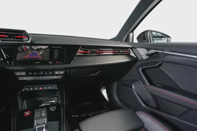 Audi RS3 Sedan-GCC-Daytona Grey Metallic Color-Full Leather Interior-Red Accents-Sports Exhaust-10