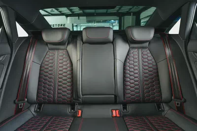Audi RS3 Sedan-GCC-Daytona Grey Metallic Color-Full Leather Interior-Red Accents-Sports Exhaust-19