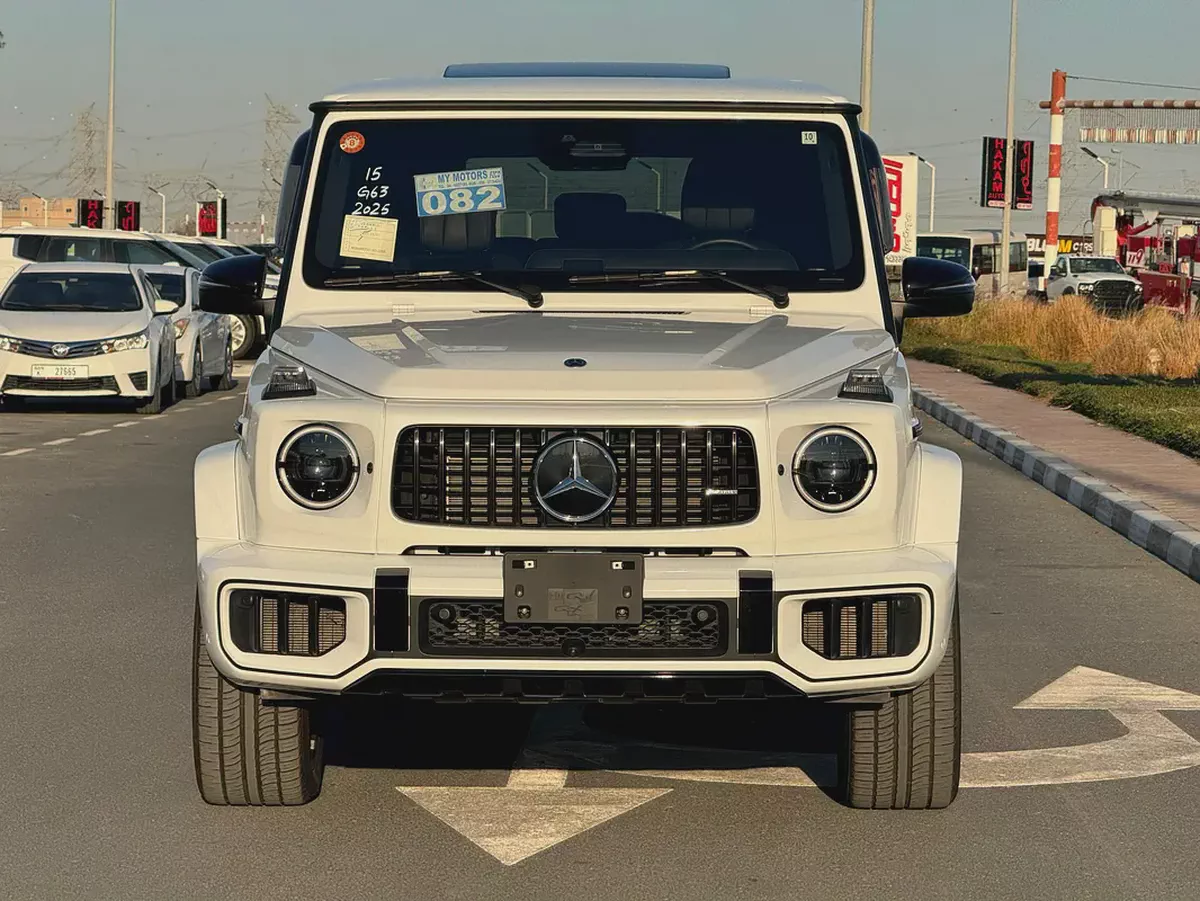 Mercedes Benz G63 AMG 2025 4800km - A22 Suspension - Japan Import - Clean Title-2-2