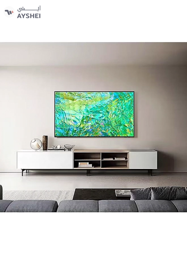 Samsung 55 Inch 4K UHD Smart LED TV with Built in Receiver - 55CU8000 Black