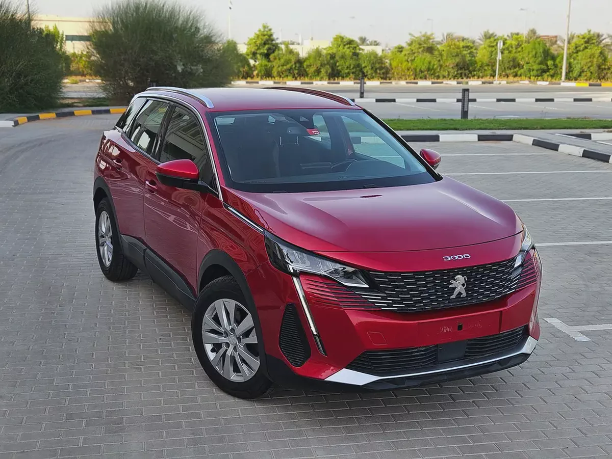 Peugeot 3008 Active Plus 2021 | GCC Specs | Premium Condition Low KM Mid Sized SUV With Bank Loan-1-1