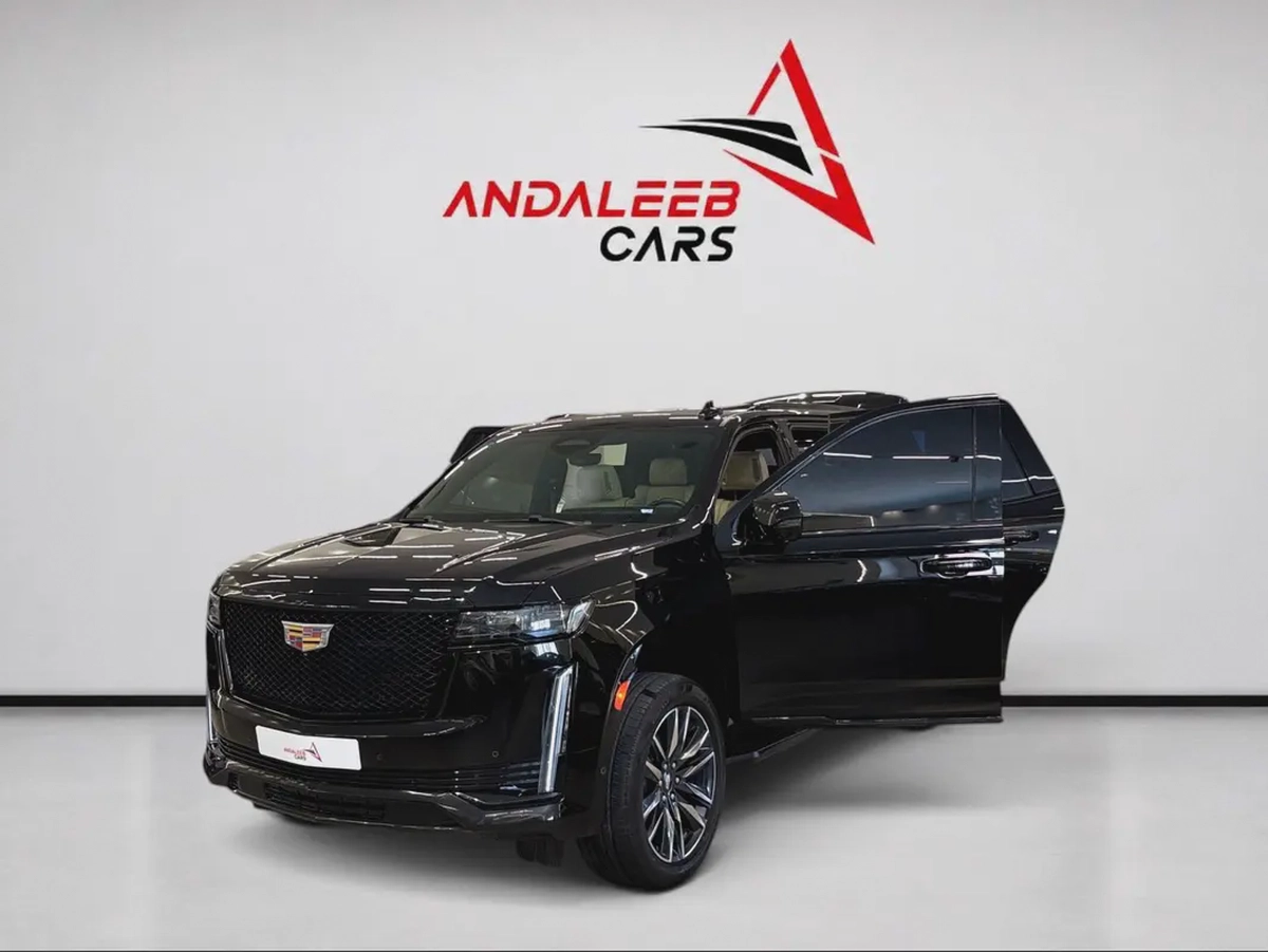 AED 3,520 P.M | 0% DOWN PAYMENT | CADILLAC ESCALADE SPORT LUXURY | 6.2L V8 4WD | FULL SERVICE HISTOR