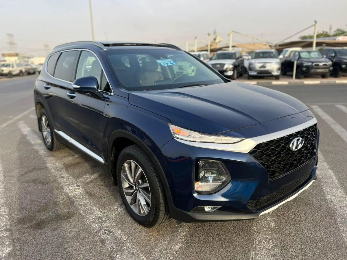 Hyundai Santa Fe SEL 2020 Hyundai Santafe Full Option Panoramic View - 2.4L V4 - With Radar & Sensor -