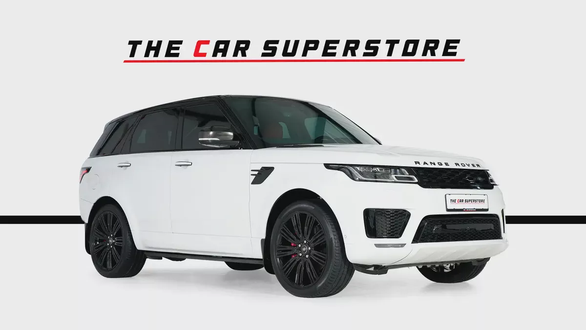Range Rover Sport V8 Autobiography-GCC-Low Mileage-High Gloss Black Rims-Rear Seat Entertainment-1-1