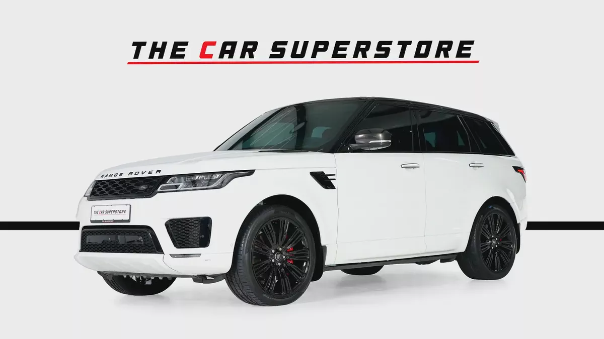 Range Rover Sport V8 Autobiography-GCC-Low Mileage-High Gloss Black Rims-Rear Seat Entertainment-3-3