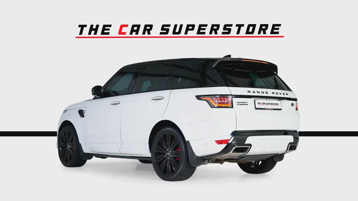 Range Rover Sport V8 Autobiography-GCC-Low Mileage-High Gloss Black Rims-Rear Seat Entertainment-5-5
