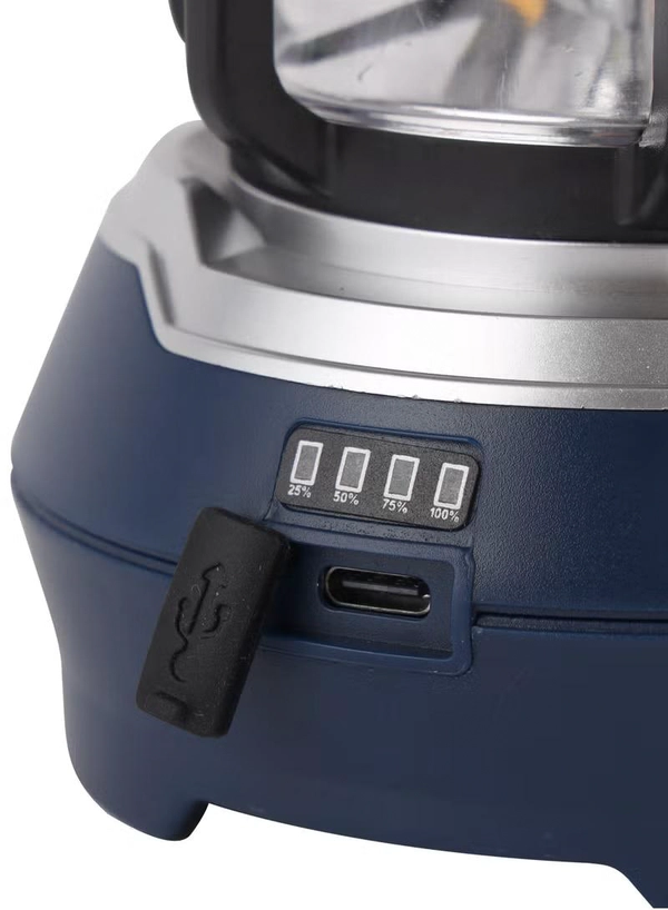 Olsenmark LED Emergency Lantern with Solar OME2824, 7 Hours Working, Compact, Portable and Light Weight Design