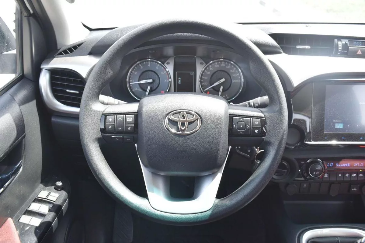 Toyota Hilux SGLX 2025 MODEL:TOYOTA-HILUX 4X4 2.7 MT DC DISPLAY AUDIO AUTO & RR AC, W/O  BEDLINER MATERIAL CODE:-5-0