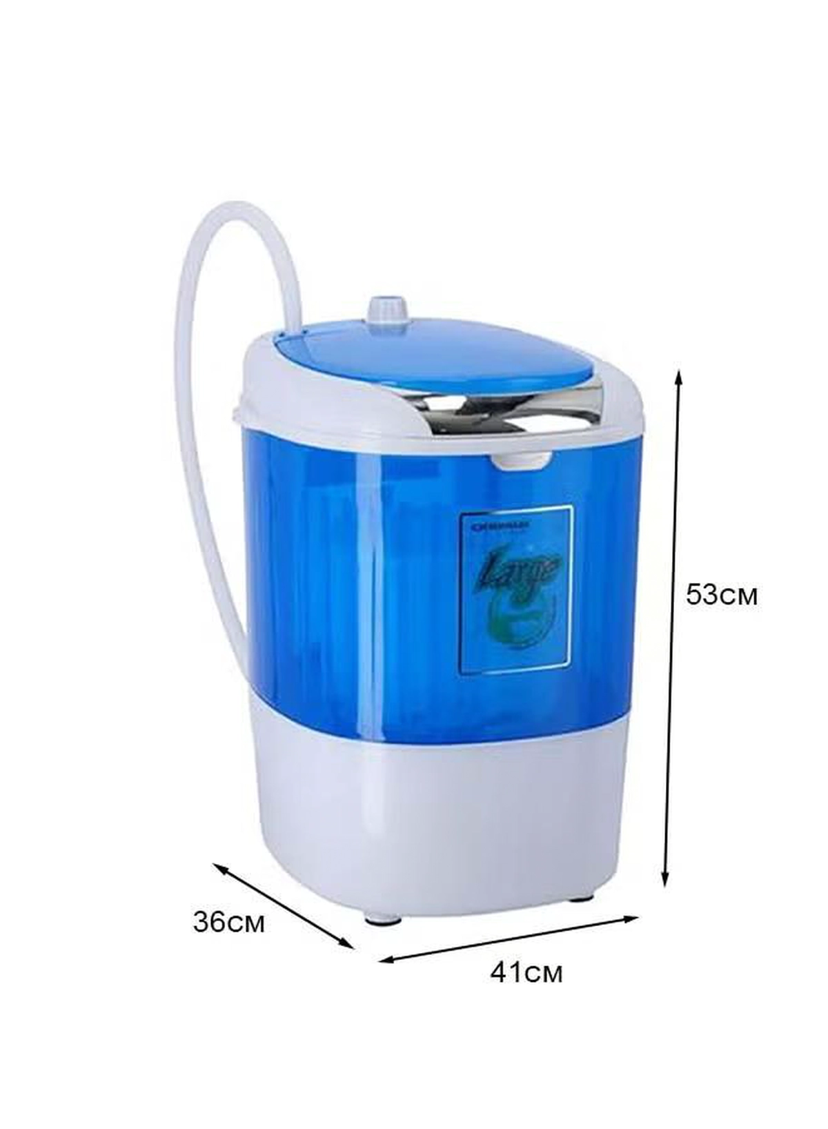 Olsenmark Semi Automatic Washing Machine 170 W OMSWM5506 Blue/White-2-2