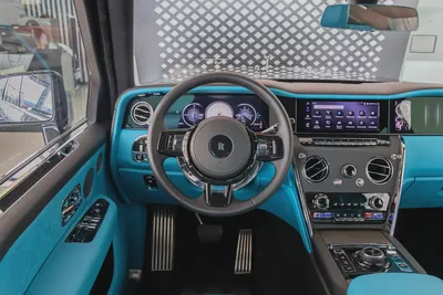 ROLLS-ROYCE CULLINAN | WARRANTY AVAILABLE PITSTOP 360AGMC | SILVER BADGE | BESPOKE TURQUOISE LEATHER-11