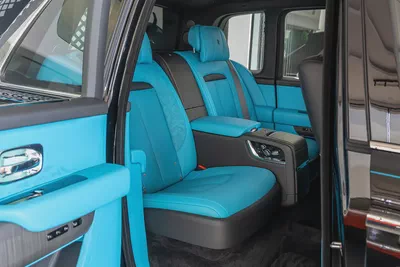 ROLLS-ROYCE CULLINAN | WARRANTY AVAILABLE PITSTOP 360AGMC | SILVER BADGE | BESPOKE TURQUOISE LEATHER-13
