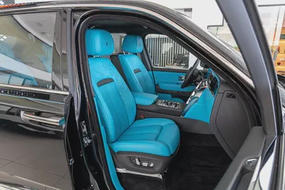 ROLLS-ROYCE CULLINAN | WARRANTY AVAILABLE PITSTOP 360AGMC | SILVER BADGE | BESPOKE TURQUOISE LEATHER-17