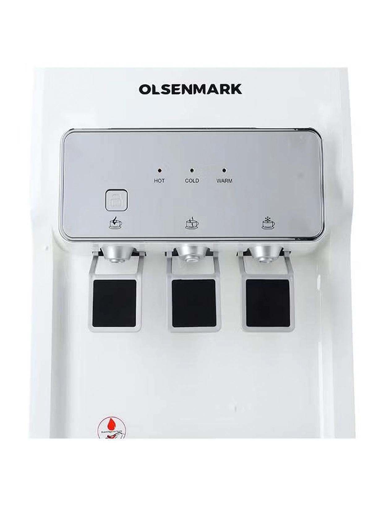 Olsenmark Hot And Cold Water Dispenser with cabinet OMWD1626 White-2-2