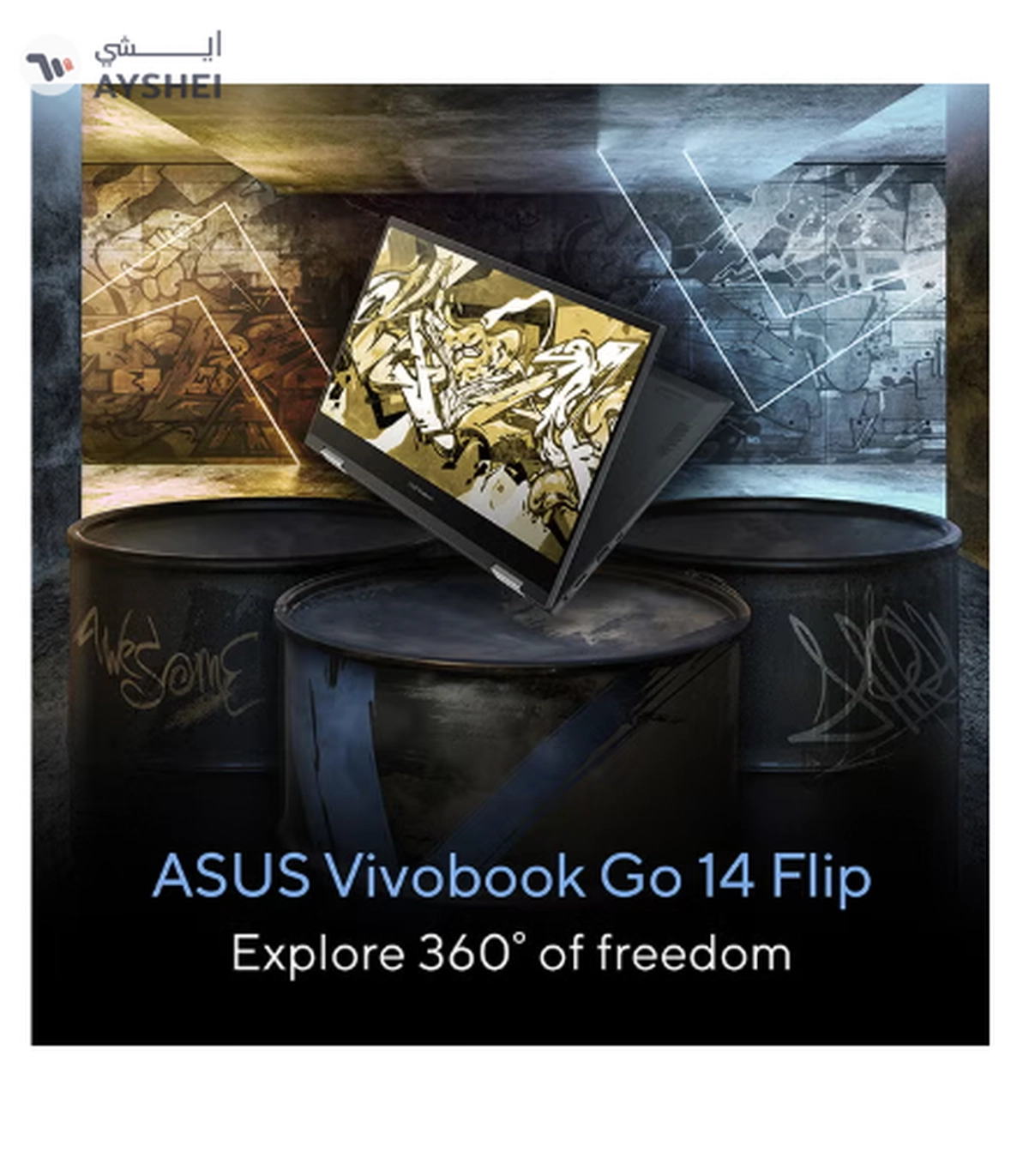 ASUS VivoBook GO Convertible Laptop W/ 14-Inch Full HD Touch Display (No Reserve Price)-4-4