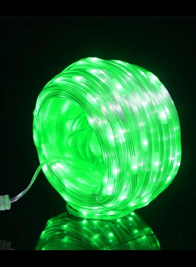 ESNCO Multipurpose LED Lights Fairy Lights Twinkle Decoration String Lights Green 10 Meter 100 Led 32.80 FT Ramadan Light For Ramadan Decoration And Home Decoration Curtain Lights Garden Lights-0