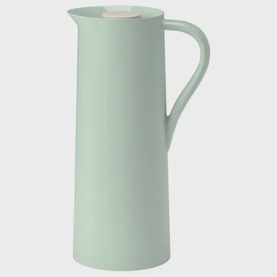 Trendy BEHÖVD Vacuum Flask - Light Green & Beige, 1 Liter-0