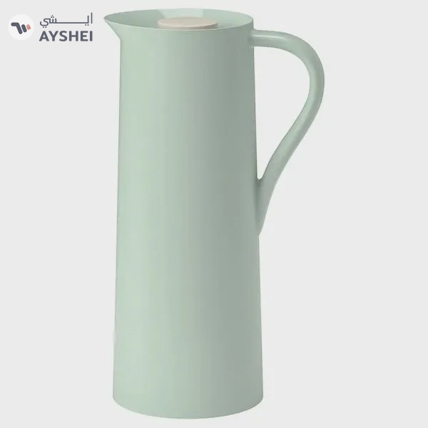 Trendy BEHÖVD Vacuum Flask - Light Green & Beige, 1 Liter
