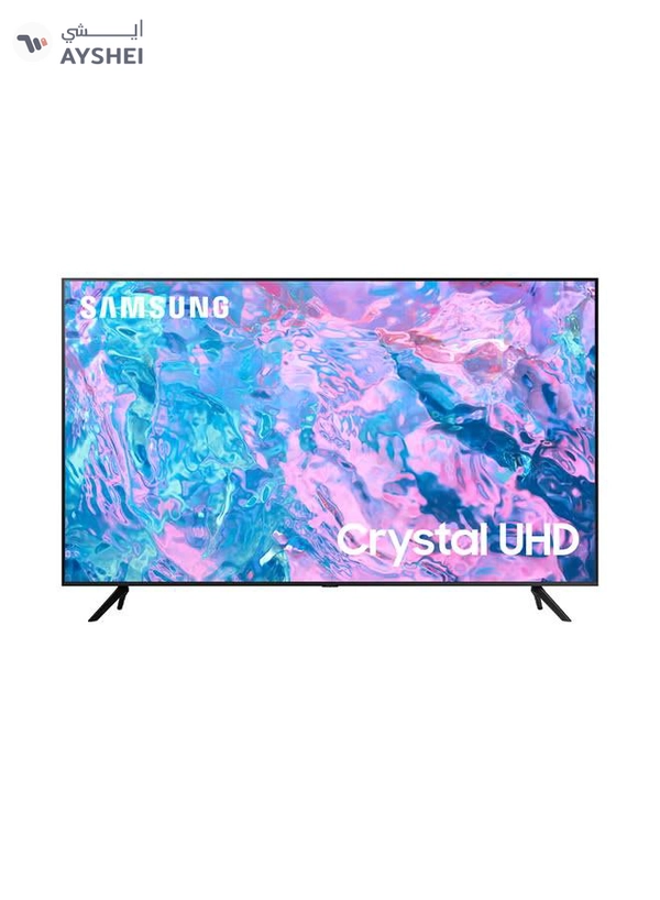 Samsung 65 Inch Crystal UHD 4K Smart TV 2023 UA65CU7000UXZN JVC Sounbar 65CU7000 +TH-N322B Black