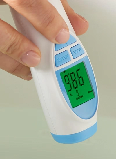 Vicks No Touch Color Coded Forehead Thermometer-2