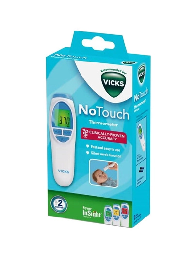 Vicks No Touch Color Coded Forehead Thermometer-0