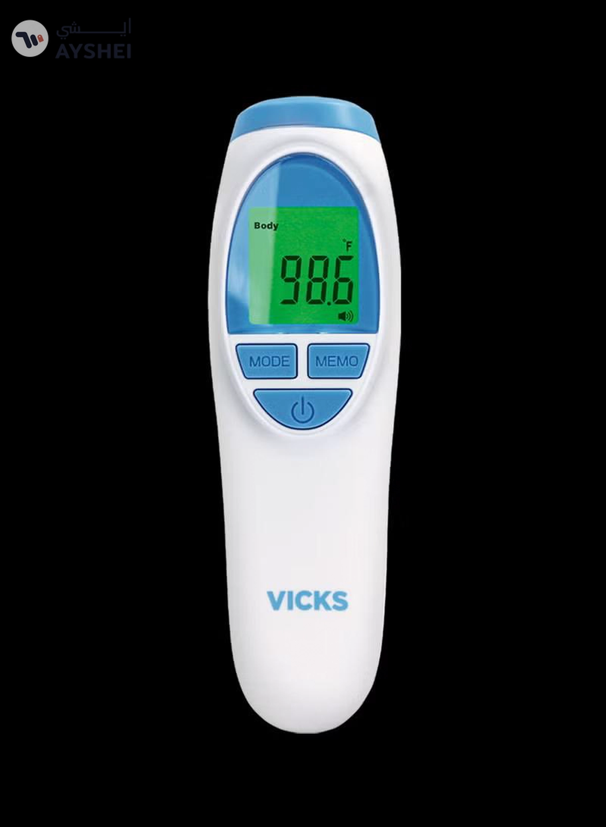 Vicks No Touch Color Coded Forehead Thermometer-1-1