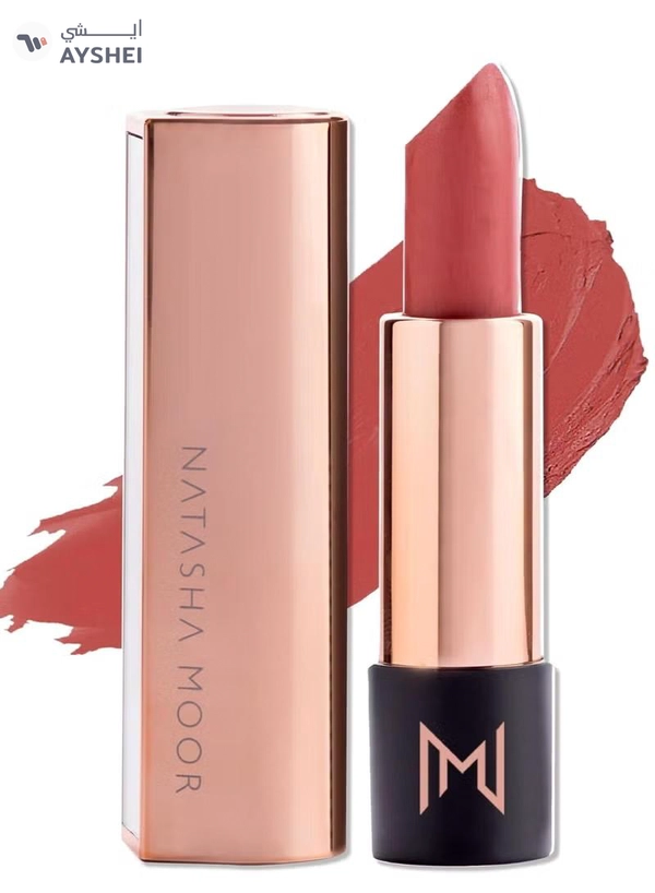 NATASHA MOOR Silk Suede Lipstick: Long-Lasting