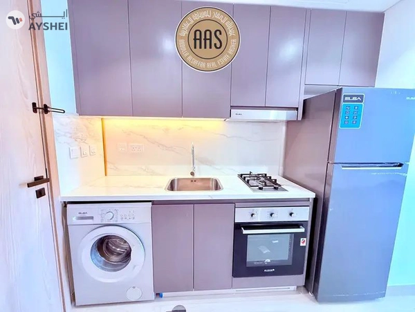Chiller free brand new studio with kitchen appliances in Al furjan Dubai
