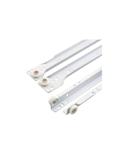 ABBASALI Cabinet Rails Drawer Track Slides For Computer Table Clothing Cabinets With Wheels-3
