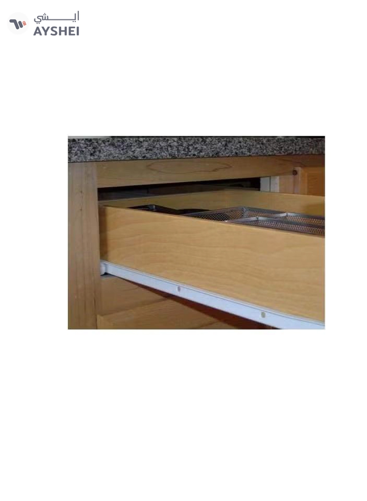 ABBASALI Cabinet Rails Drawer Track Slides For Computer Table Clothing Cabinets With Wheels-1-1
