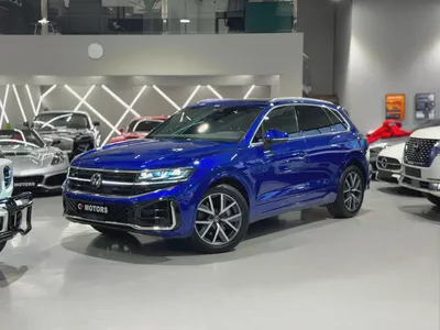 Volkswagen Touareg R-Line | 2024 | GCC Specs | Monthly: 2,600 AED | Full Option | Low Mileage-0