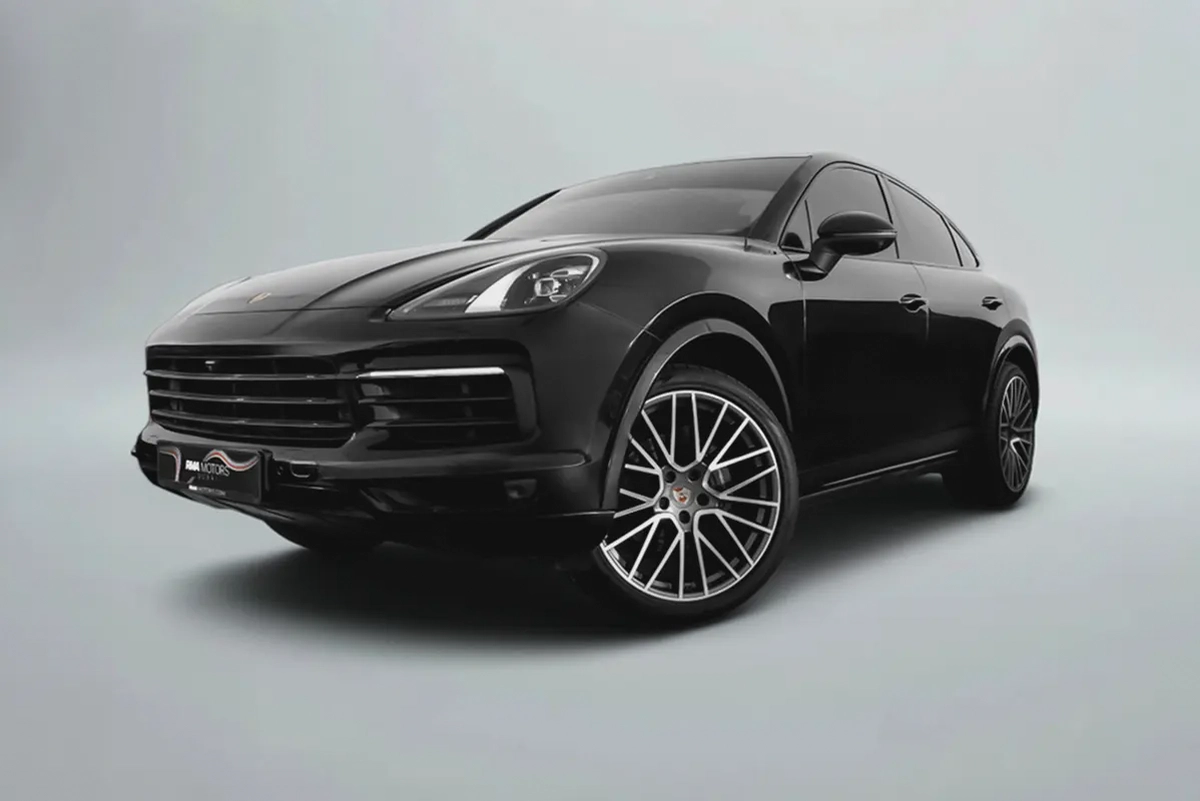 4,225 AED / month | 0% DP | 2020 Porsche Cayenne Coupe / Full-Service History-4-4