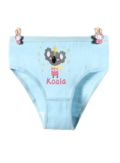Babyqlo 4 Pack Koala Printed Panty Multicolour-3