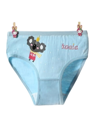 Babyqlo 4 Pack Koala Printed Panty Multicolour-4
