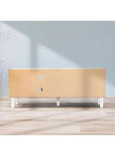 DubaiGallery Modern Wooden TV Stand with Storage Shelves and Cabinet – 120 cm-4