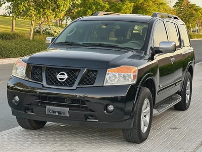 Nissan Armada SE 2009 | GCC Specs | Well Maintained Family SUV-0