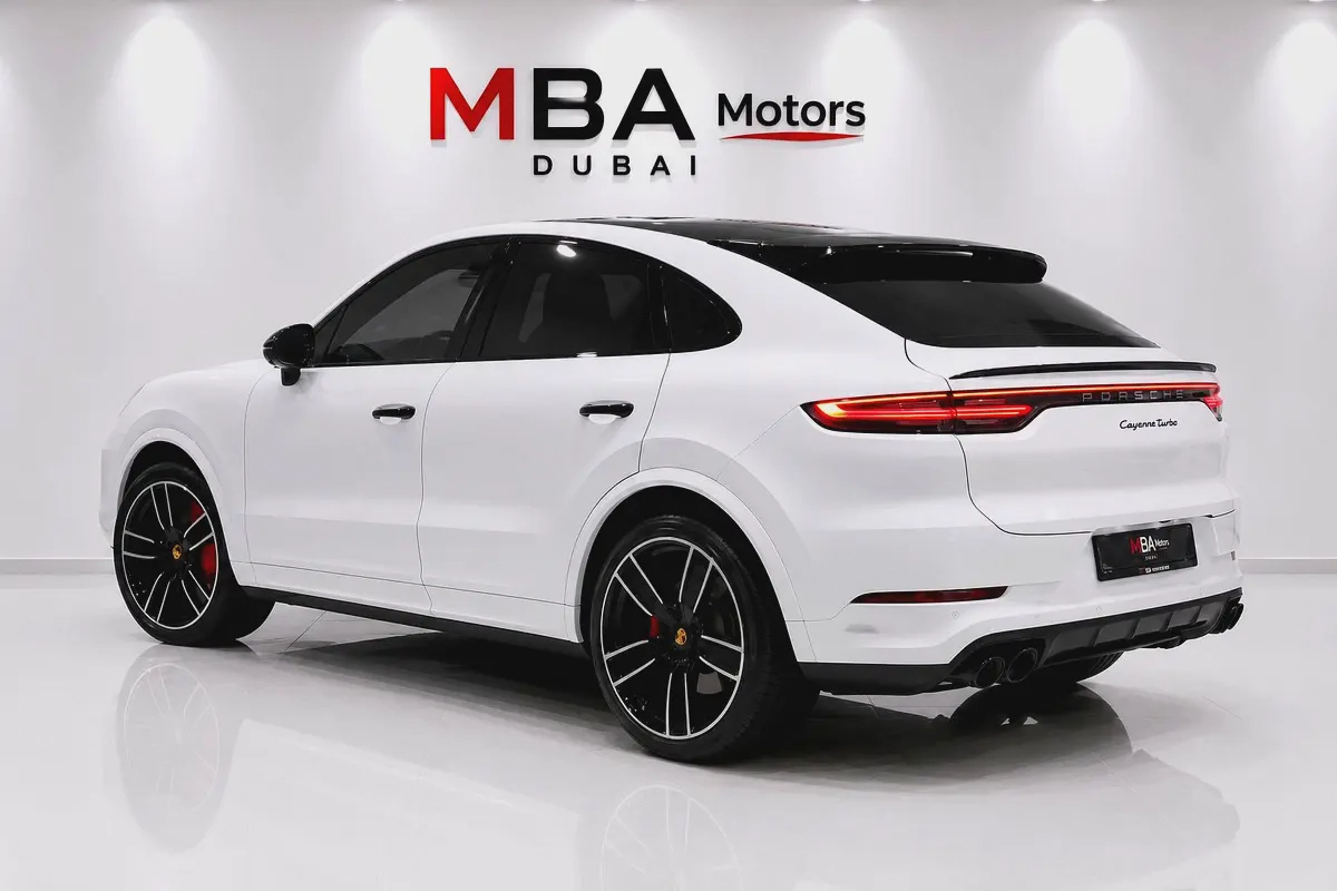 Porsche Cayenne Turbo Coupe 2020 - GCC Specs - Full Service Record-4-4