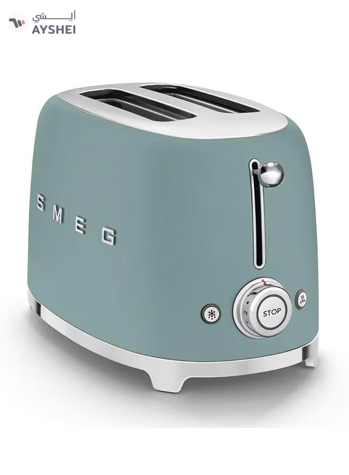 Smeg 50s Retro Style 2 Slice Toaster 950 W TSF01EGMAU Emerald Green-2-2
