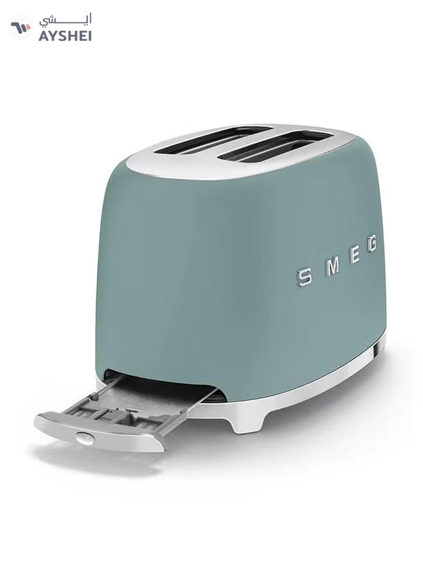 Smeg 50s Retro Style 2 Slice Toaster 950 W TSF01EGMAU Emerald Green