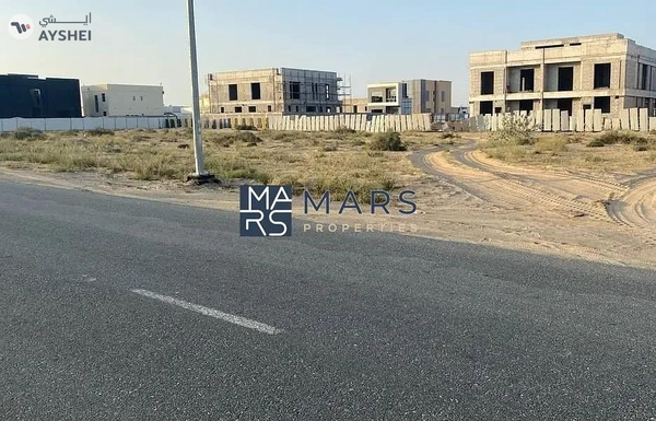 Residential corner plot in Al Hoshi