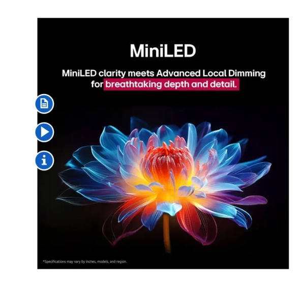 LG 86″ QNED evo AI QNED9M MiniLED 4K 120Hz Smart TV AI Magic Remote Dolby webOS25 (2025 Model)