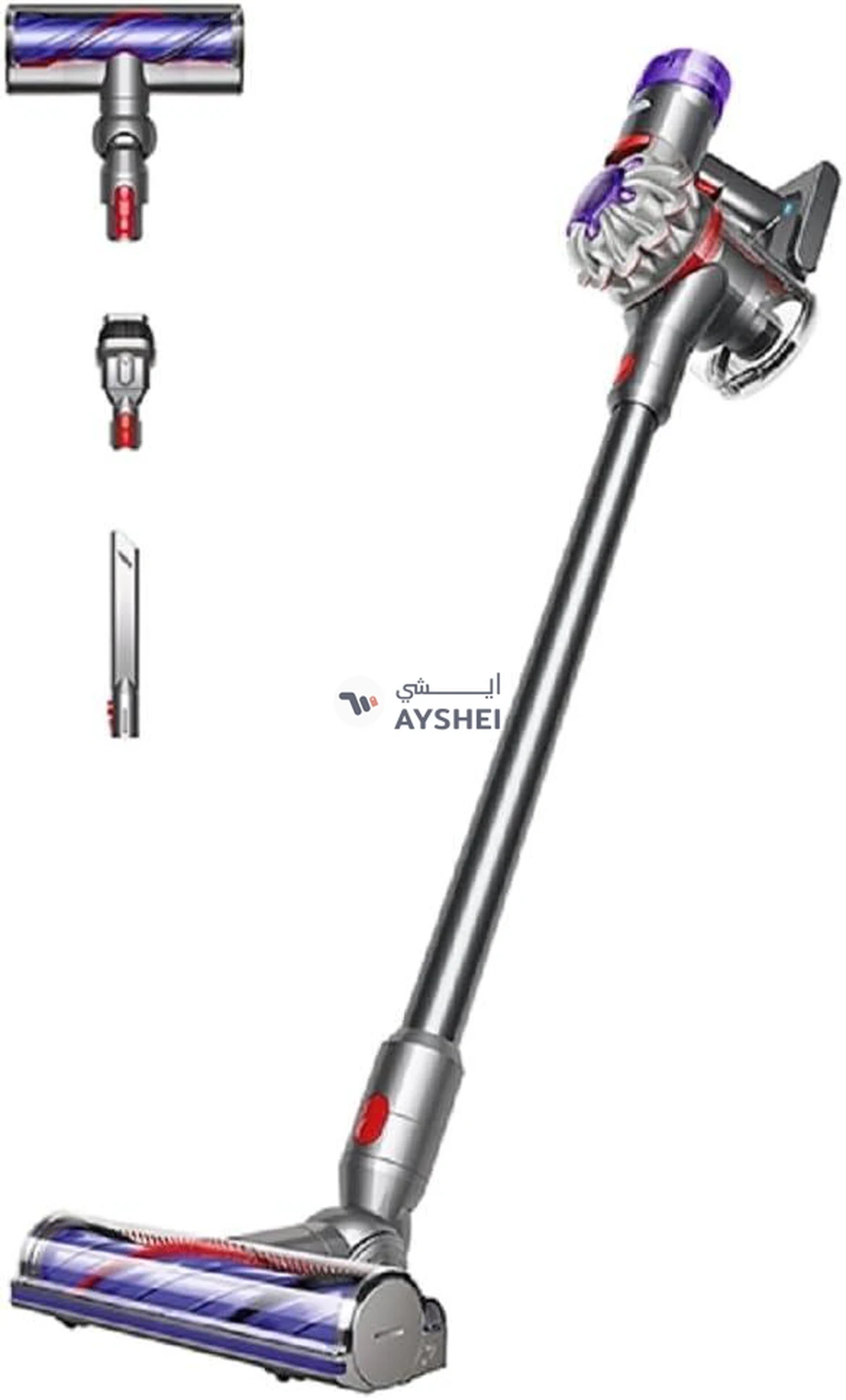 Dyson V8 Cordless Vacuum Silver Nickel-1-1