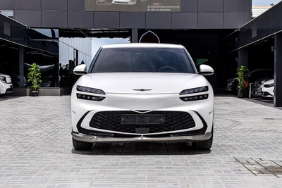 Genesis GV60 Electric 2022 | Korean Specs | Clean Title | 26K KM | White | جينسس GV60 كهرباء 2022 وا-2