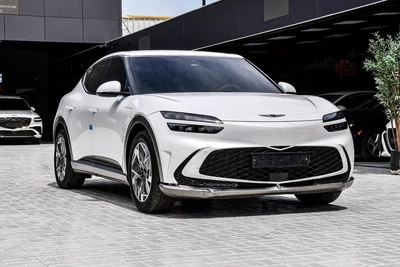 Genesis GV60 Electric 2022 | Korean Specs | Clean Title | 26K KM | White | جينسس GV60 كهرباء 2022 وا-5