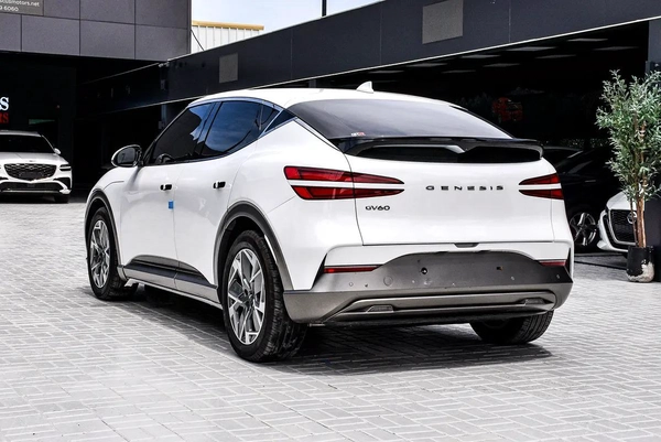 Genesis GV60 Electric 2022 | Korean Specs | Clean Title | 26K KM | White | جينسس GV60 كهرباء 2022 وا