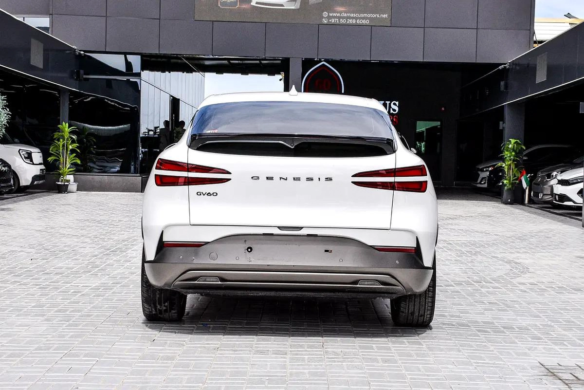 Genesis GV60 Electric 2022 | Korean Specs | Clean Title | 26K KM | White | جينسس GV60 كهرباء 2022 وا-8-8