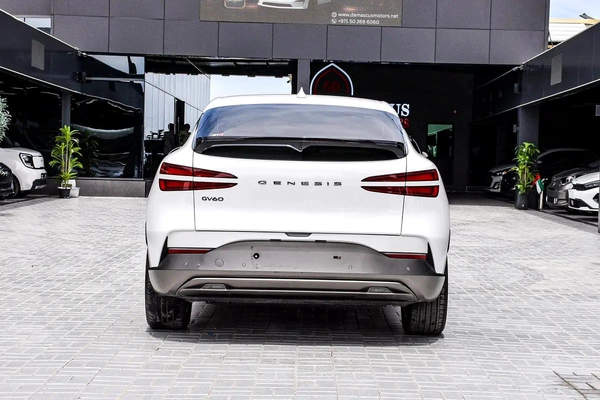 Genesis GV60 Electric 2022 | Korean Specs | Clean Title | 26K KM | White | جينسس GV60 كهرباء 2022 وا