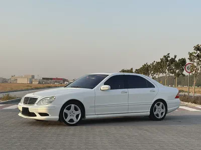 Mercedes-Benz S500 AMG | 5.0L V8 | 2007 | Japanese Specs | 165,000 km | White / Black |-4